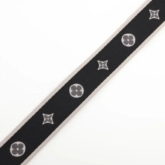 Louis Vuitton Monogram Diane Cotton Nylon Shoulder Strap Black - Picture 4 of 5